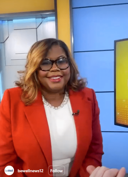 Dr. Dana Smith in the studio at Be Well News