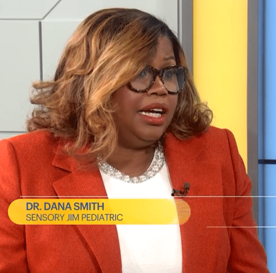 Dr. Dana Smith in the studio at Be Well News